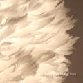 Feather nórdica moderna E27 Luz colgante